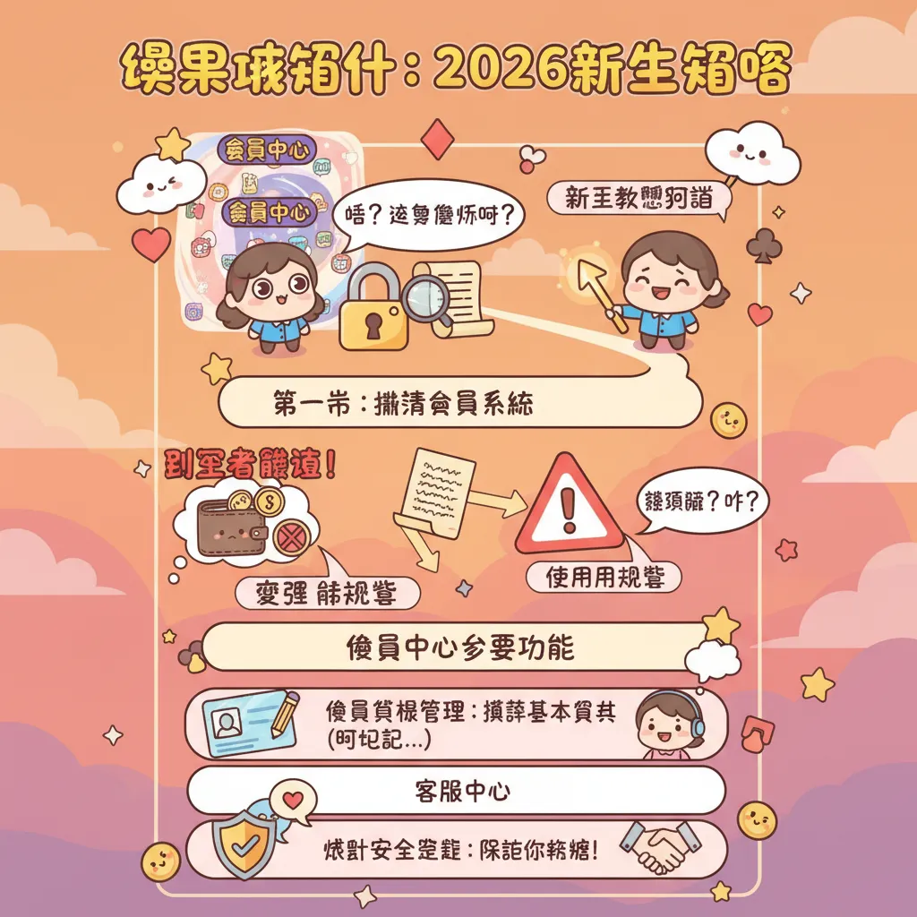 娛樂城網站怎麼玩？新手教學與會員中心操作指南