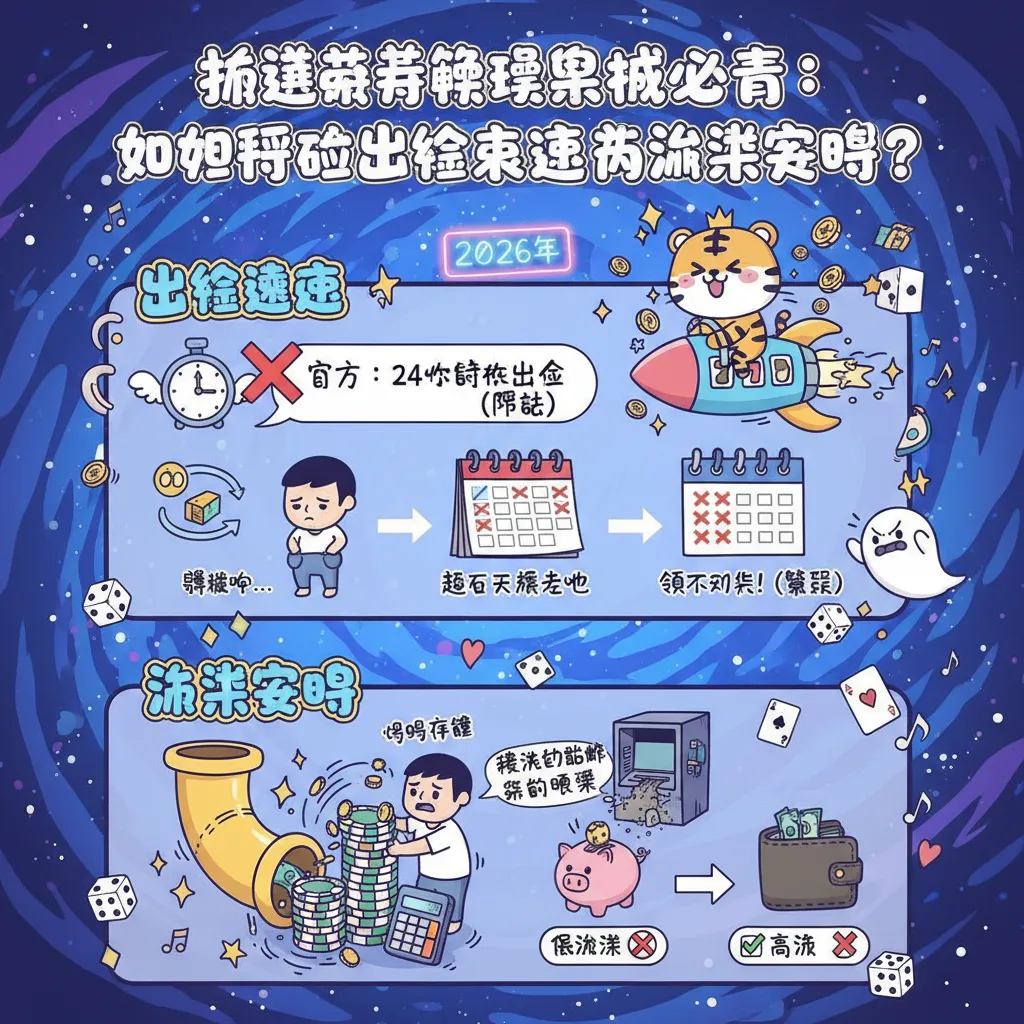挑選博弈娛樂城必看：如何評估出金速度與流水要求？