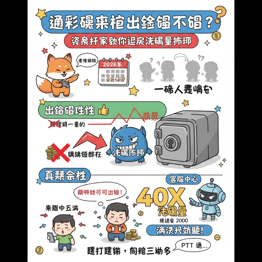 運彩娛樂城出金穩不穩？資深玩家教你避開洗碼量陷阱